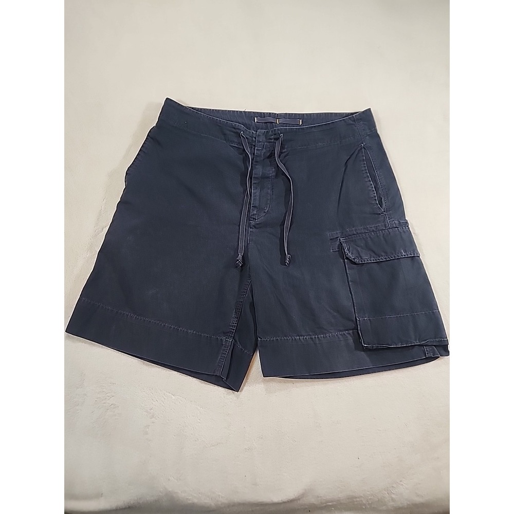 Men's Nautica Explorer Loose Fit Black Shorts With Drawstring Size M